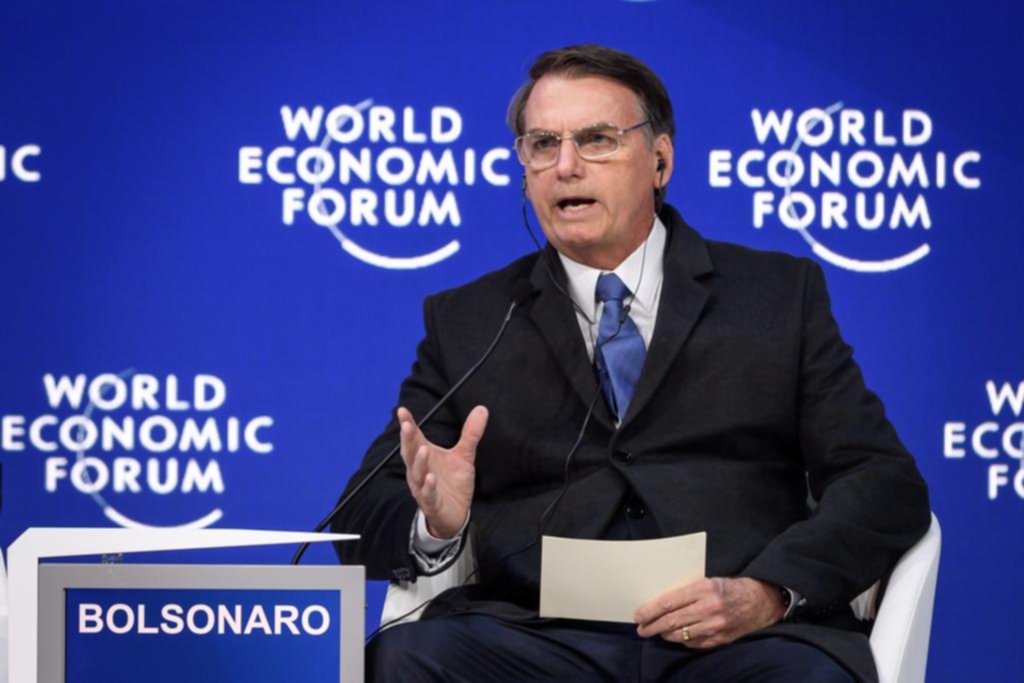 “La izquierda no prevalecerá en América latina”, aseguró Bolsonaro en Davos