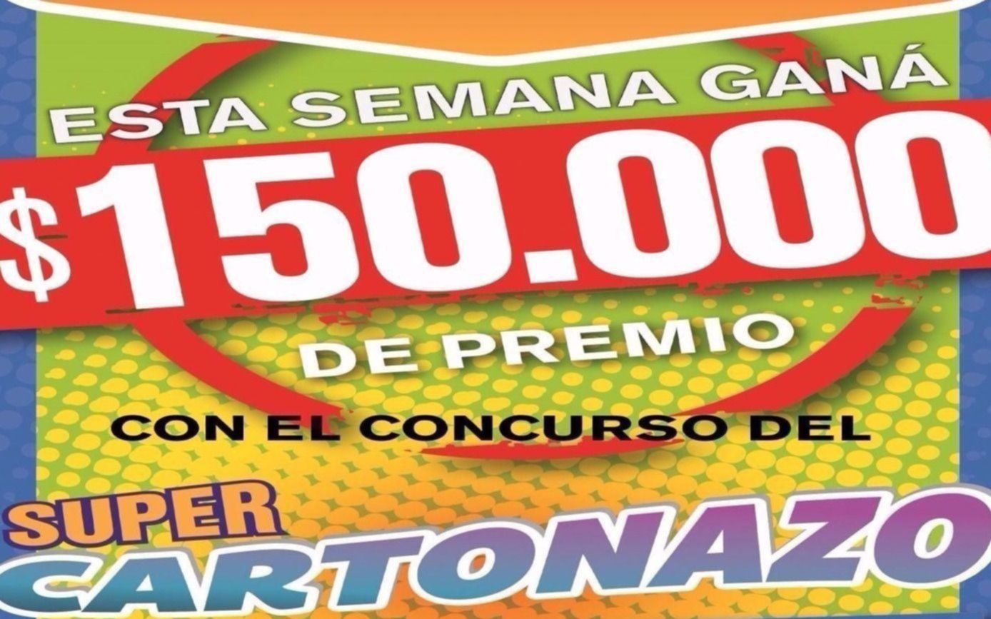El Cartonazo quedó vacante y ahora el premio asciende a 150 mil pesos
