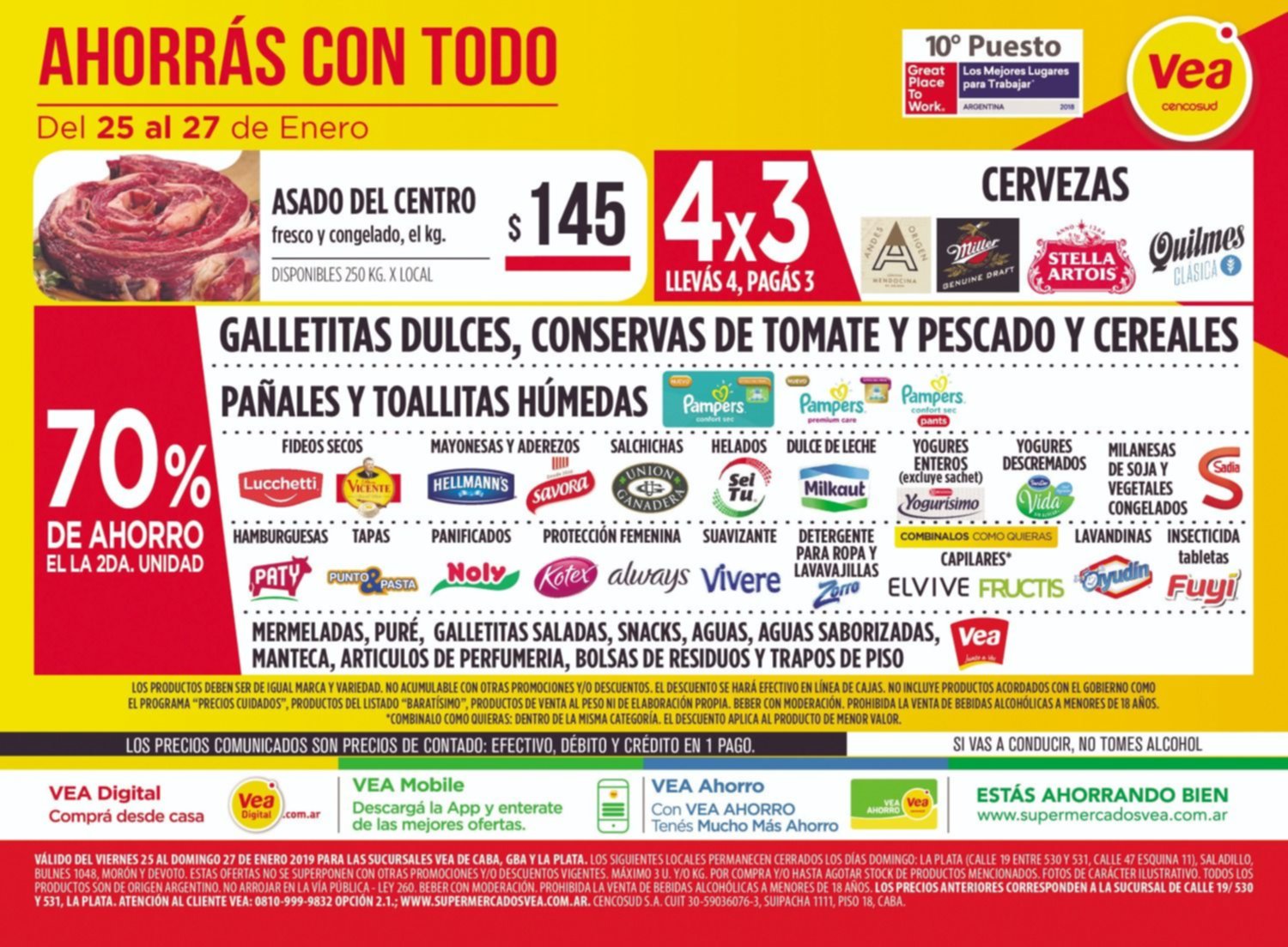 Ahorrá con todo en Vea
