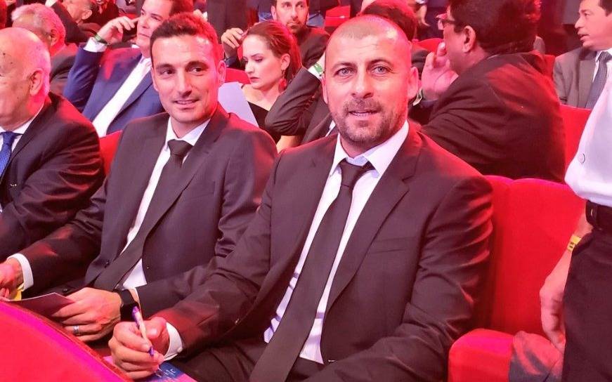 "Ojalá nos encontremos en las mejores condiciones para la Copa América", dijo Scaloni