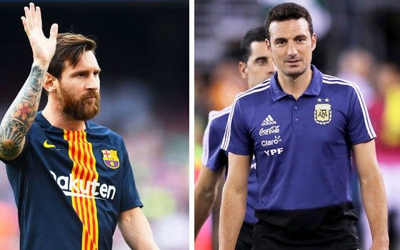 Tras el sorteo de la Copa se viene la "cumbre" Messi-Scaloni