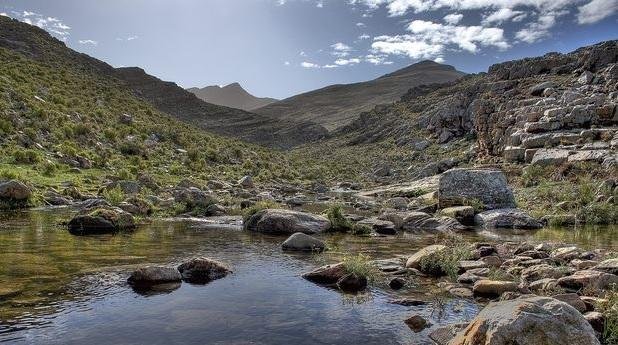 Descanso en un ámbito serrano