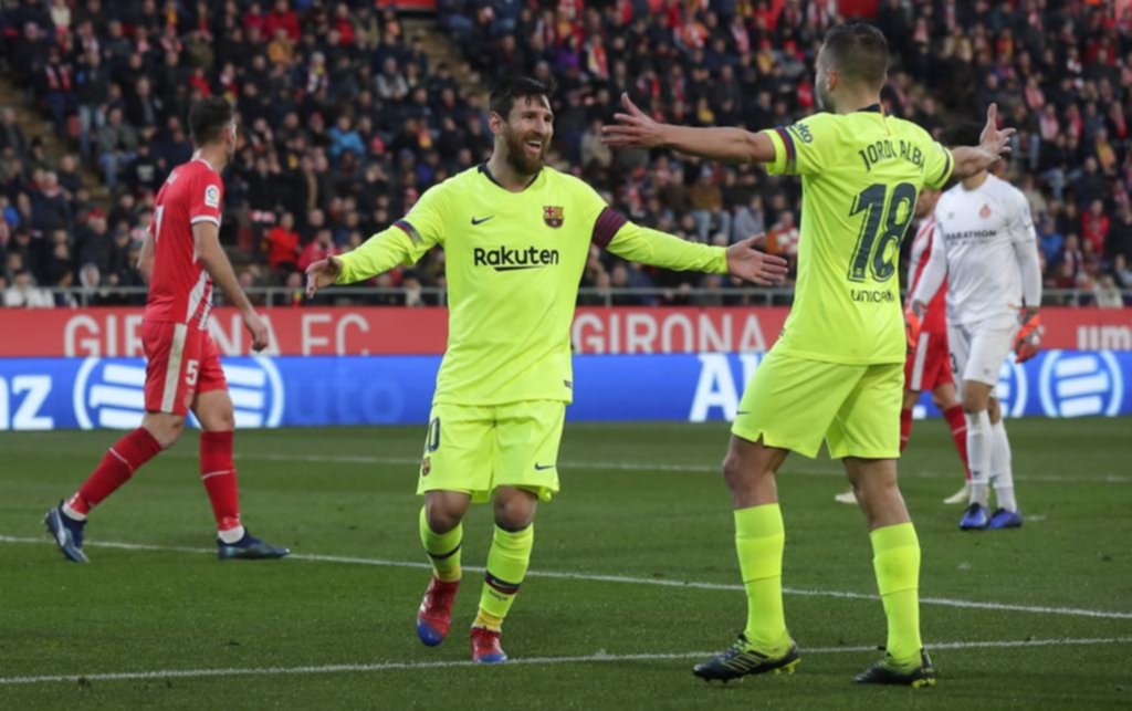 Messi y otra “perla” más, ahora ante Girona