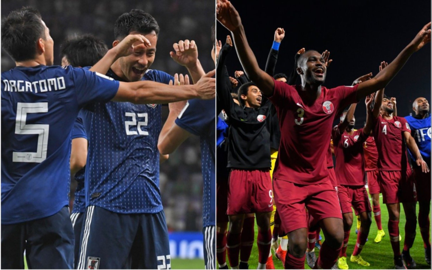 VIDEO: Japón, con una "avivada", y Qatar, "a los zapatazos", jugarán la final de la Copa Asia