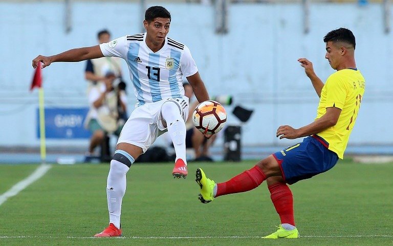 Argentina cayó frente a Ecuador en el arranque del hexagonal del Sudamericano Sub-20