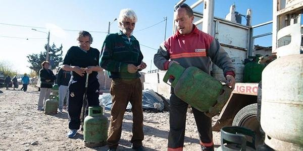 La garrafa de gas aumentó 205% en apenas tres años