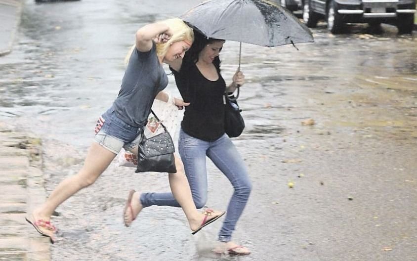 Calor y lluvia