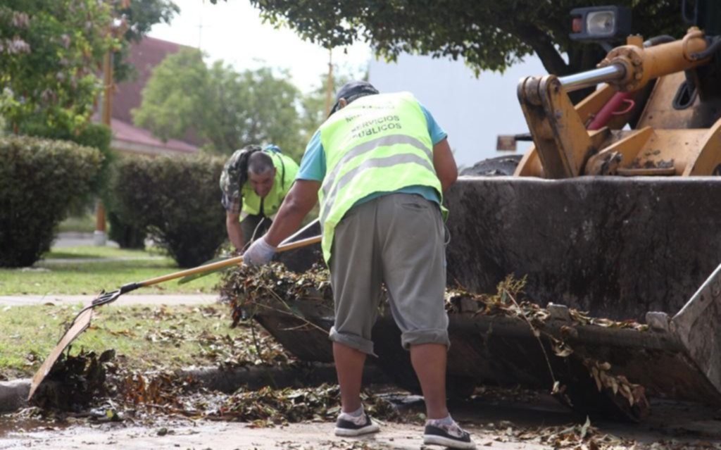 Operativos de limpieza integrales en Quilmes Centro