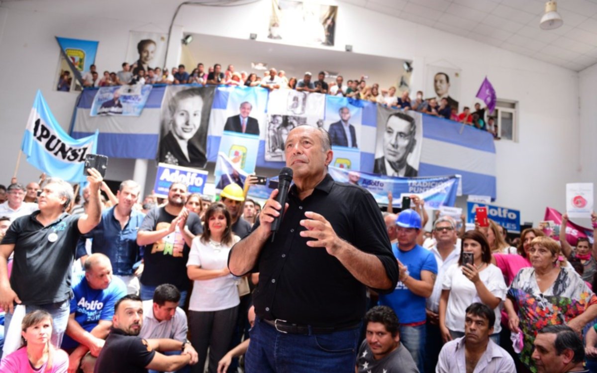 Aldolfo Rodríguez Saá anunció que irá por la gobernación