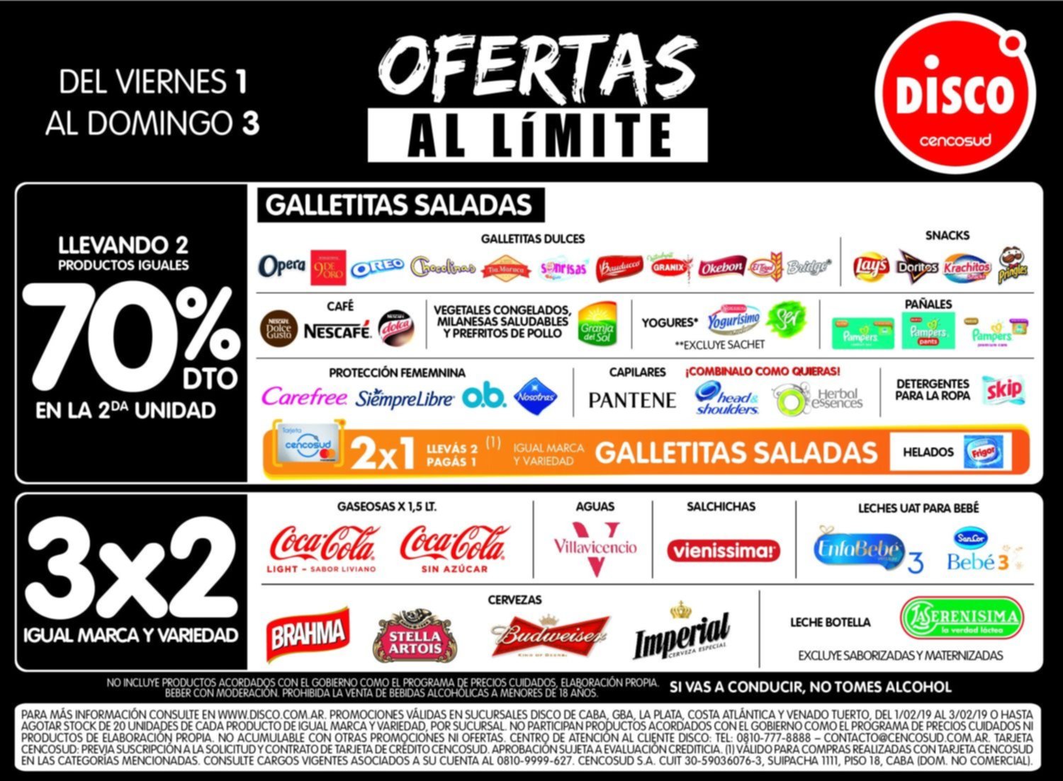 Ofertas al límite en Disco