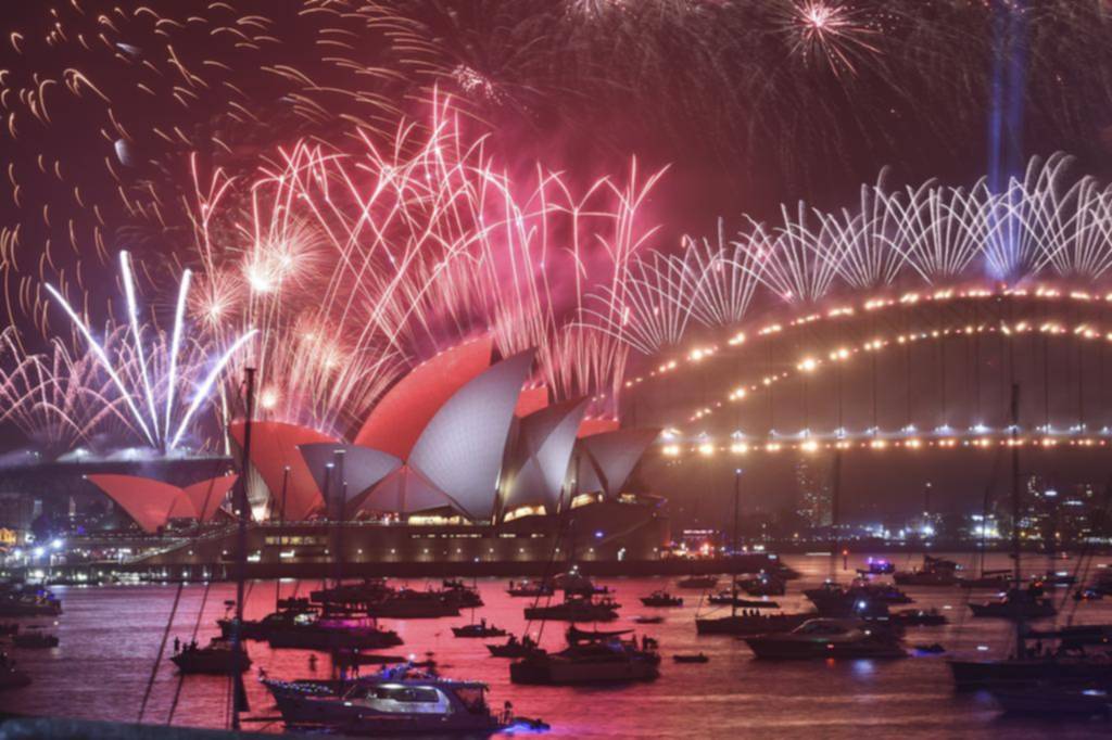 El mundo celebró el Año Nuevo