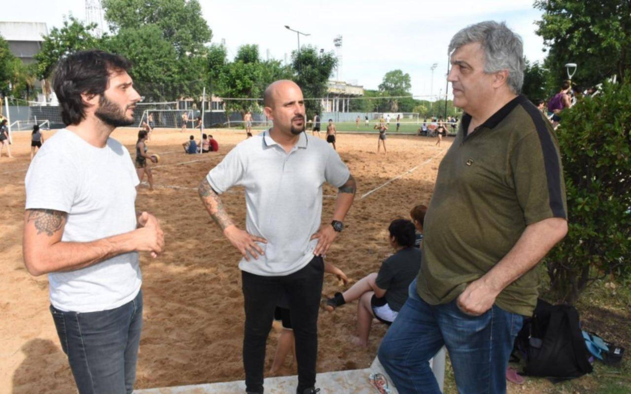 Recorrieron el Polideportivo Municipal "Reinaldo Gorno"