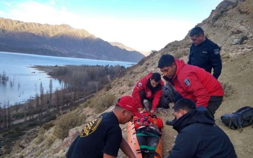 Rescataron a un andinista estadounidense que se descompensó en el Aconcagua