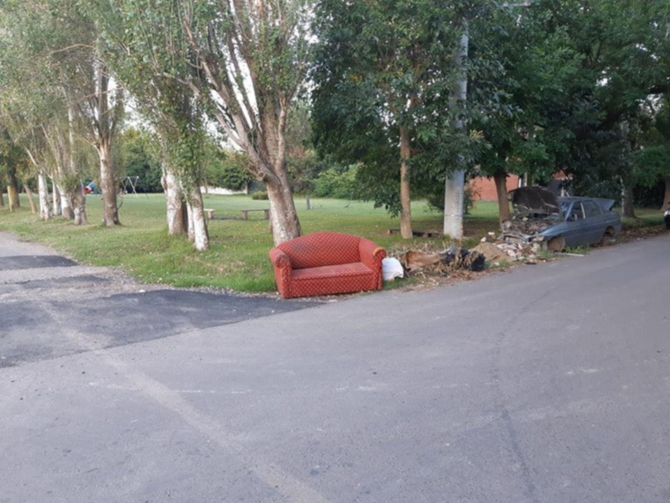 Un paisaje que indigna a los vecinos de City Bell