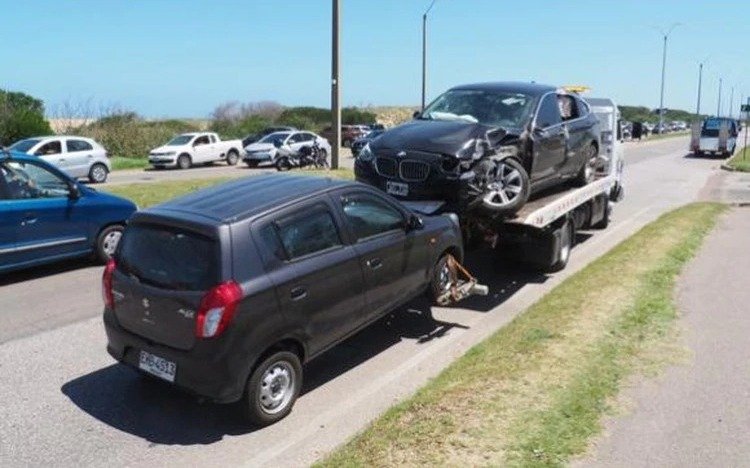 Un argentino quedó implicado en un grave siniestro vial en Punta del Este