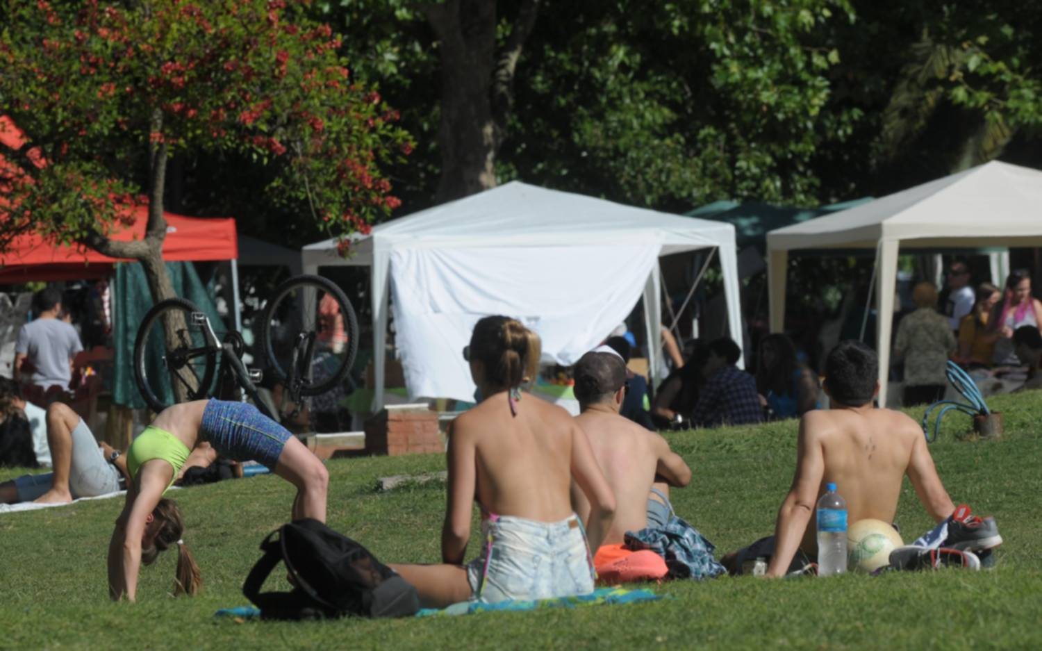 ¡A la pile!: Sábado algo nublado y con una máxima de 30 grados en la Región