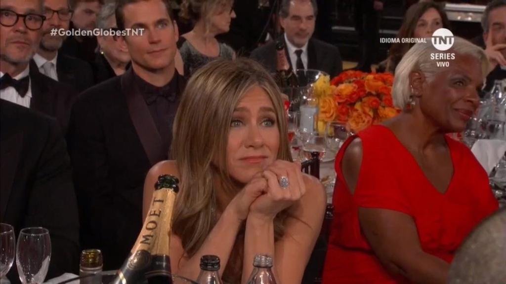 Jennifer Aniston y una mirada que lo dijo todo para felicidad de sus fans