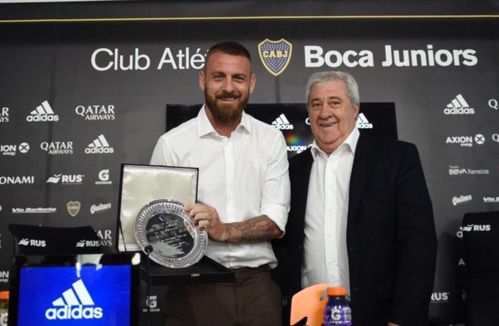 Inesperado adiós del italiano De Rossi: “Una parte de mi corazón se queda en Boca”