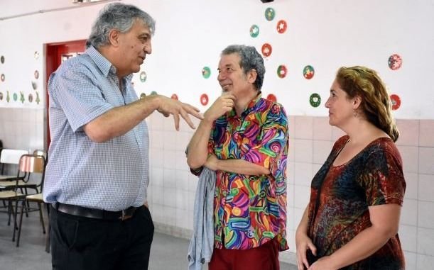 Lozano visitó una sede del programa Escuelas Abiertas de verano
