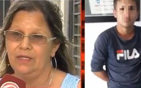 Según una tía, el joven investigado por el triple crimen quería atacar a "machetazos" a su padrastro