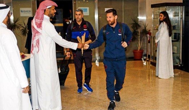 El Barcelona con Lio Messi ya se instaló en Arabia
