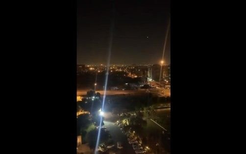 Dos misiles impactaron en la Zona Verde de Bagdad