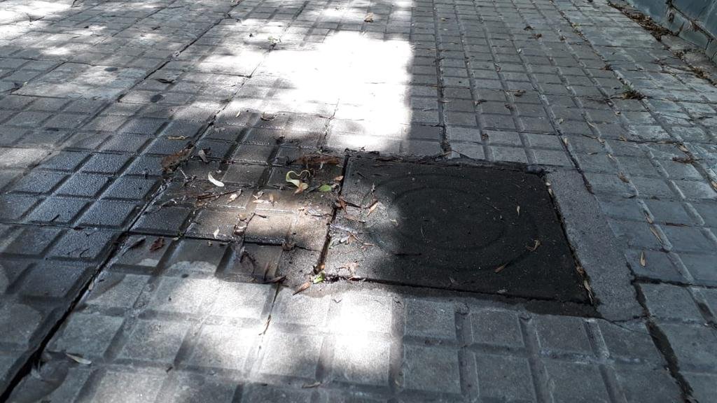 Piden arreglo de un caño en barrio Parque San Martín