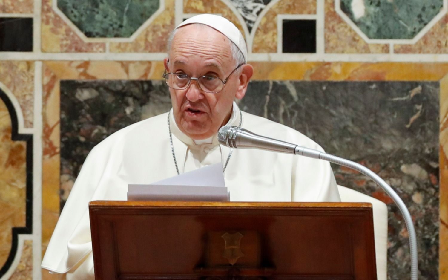 El Papa le pidió a Irán y Estados Unidos evitar "el aumento de la confrontación"