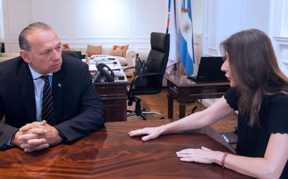 Berni y Frederic acordaron la continuidad de la Gendarmería en Provincia