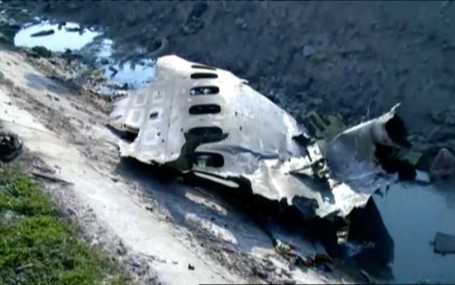 Ucrania accedió a la caja negra del avión que se estrelló en Teherán