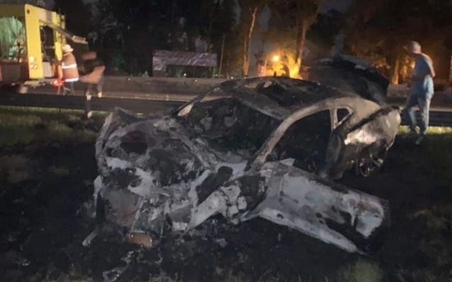 El empresario Guillermo Marín sufrió un terrible accidente en la ruta 2