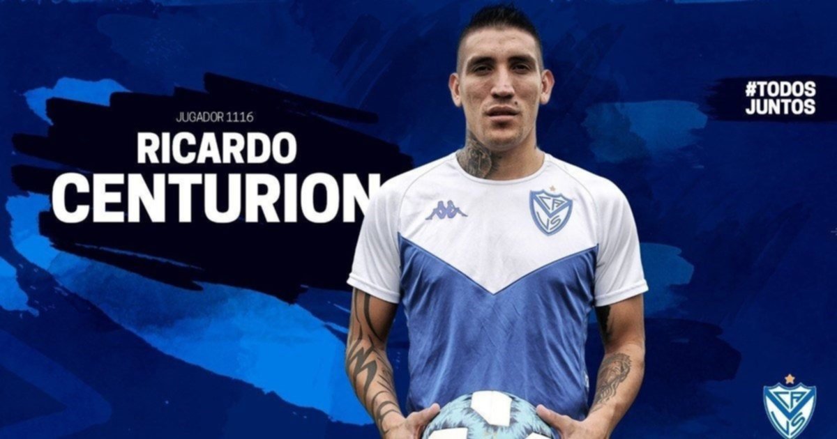 Después de muchas idas y vueltas, bienvenida de Vélez a "Ricky" Centurión