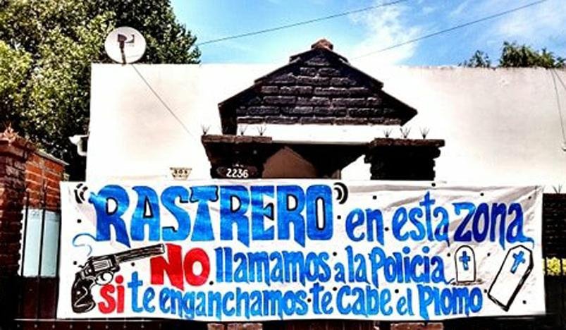 Los Hornos: preparan pasacalles con promesas de “plomo” para los ladrones