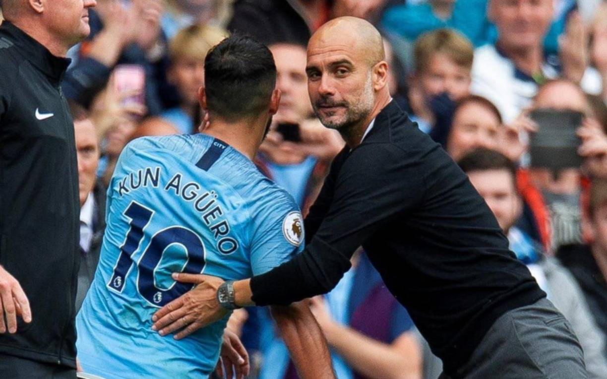La curiosa respuesta de Guardiola cuando le preguntaron sobre el Kun Agüero