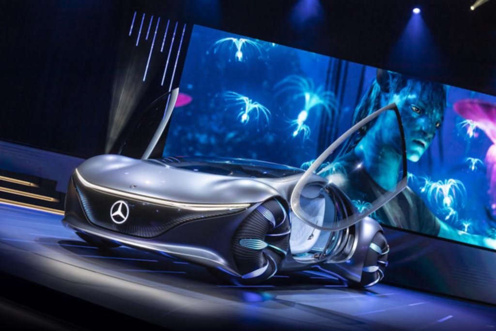 Mercedes y Disney lanzan un prototipo basado en “Avatar”