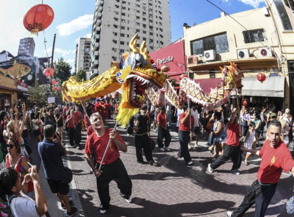 Argentina se sumó a los tradicionales festejos por el Año Nuevo Chino