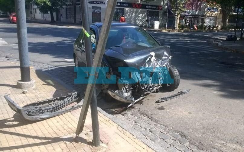 Otro domingo accidentado en La Plata