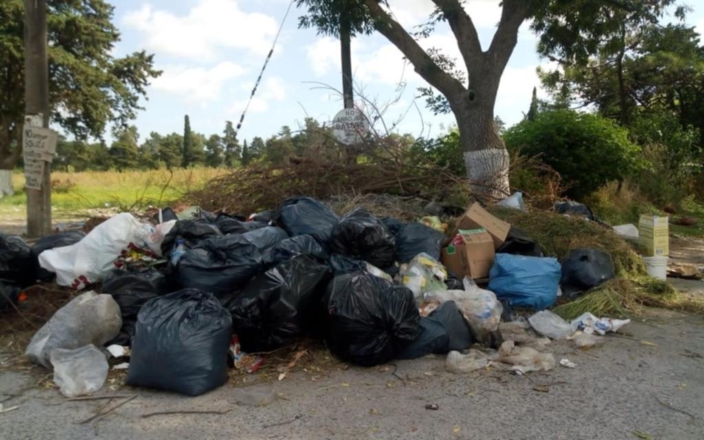 Se acumula basura en las calles de Los Talas