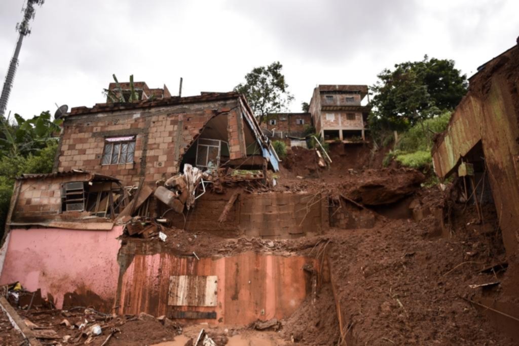 Ya son 54 los muertos en Brasil por las fuertes lluvias caídas en el sudeste