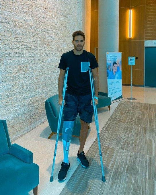 Operaron con éxito a Juan Martín del Potro en Miami