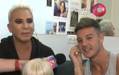 Flavio, feliz con su novio, que tendrá un bebé con su ex mujer