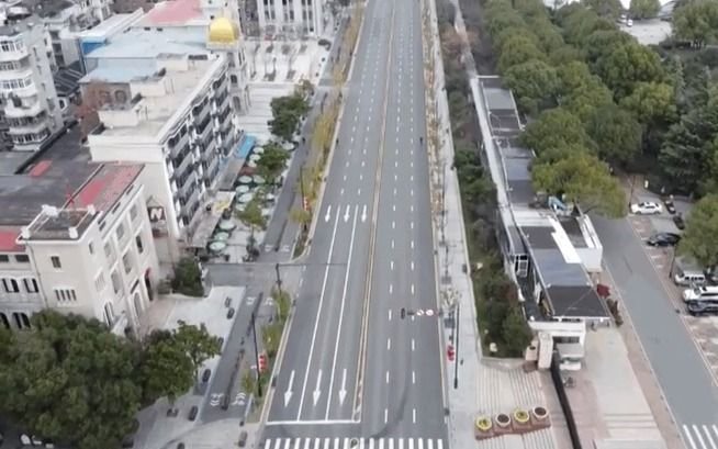 Impactantes imágenes desde el aire de Wuhan, la ciudad donde "nació" el virus chino mortal