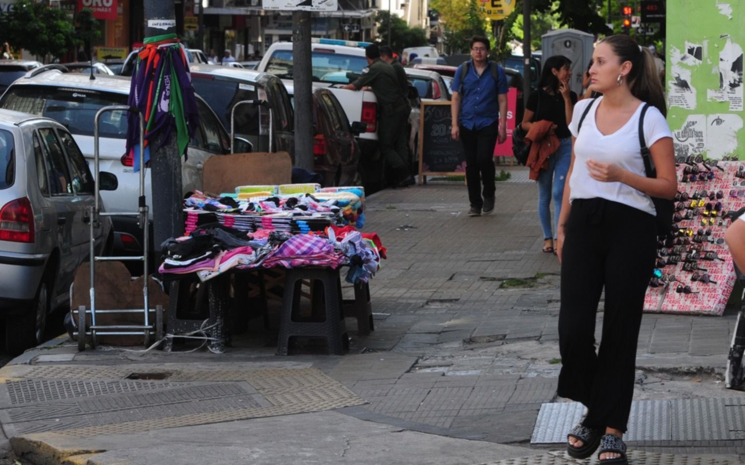 La Plata es la ciudad del país donde más aumentó la venta callejera ilegal