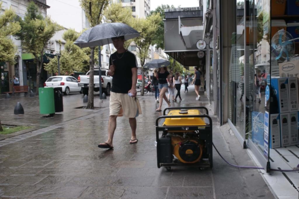 Cortes de luz en el microcentro y en distintos barrios de la Ciudad