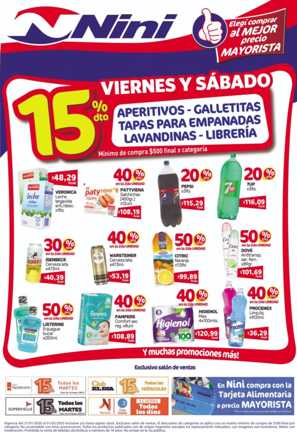 Elegí comprar al mejor precio mayorista y con un 15% de descuento