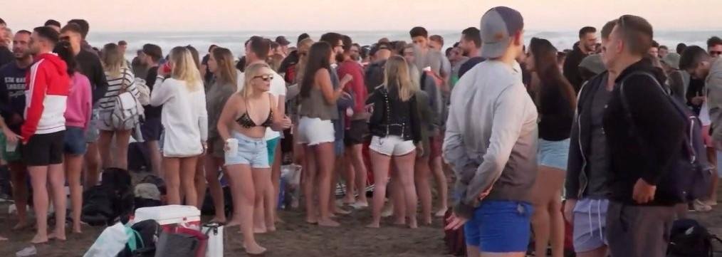 Mar del Plata: fiestas, alcohol en la playa y desmadre en un “picado”