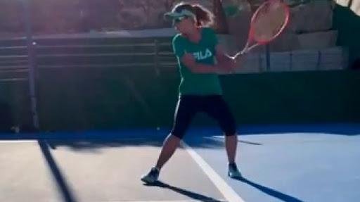 Podoroska entrenó con remera verde en apoyo a la Ley del Aborto legal
