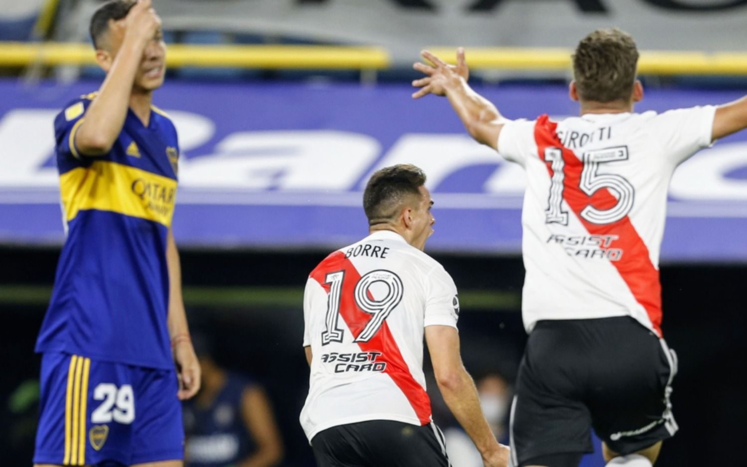 "Teníamos el partido en nuestras manos", se lamentó Borré