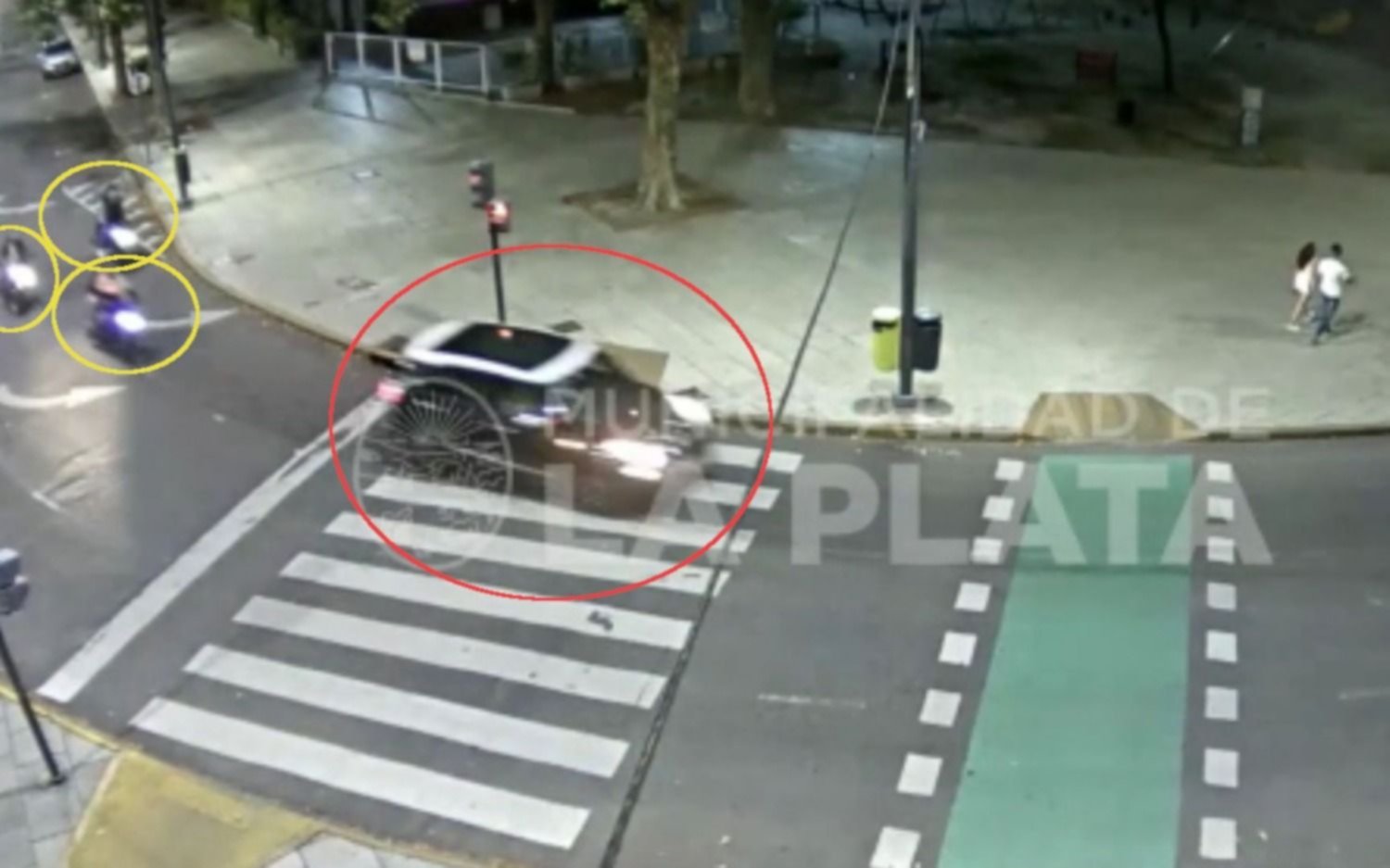 "Me voló de la moto", dijo el joven atropellado por el marido de Carolina Piparo