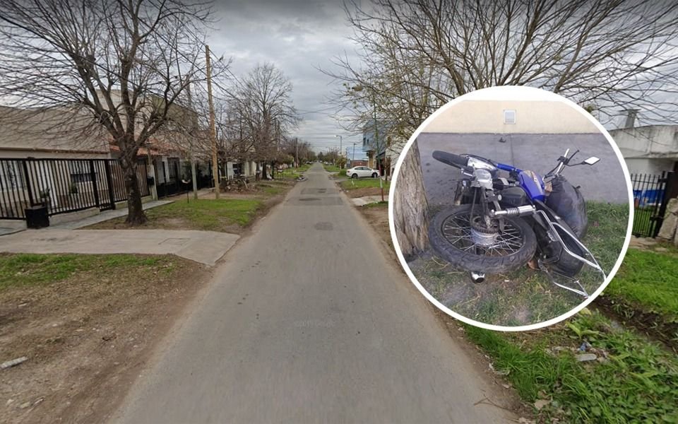 Un joven en moto se mató al chocar contra un poste en Tolosa